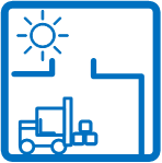 Verkehrswege und Lager